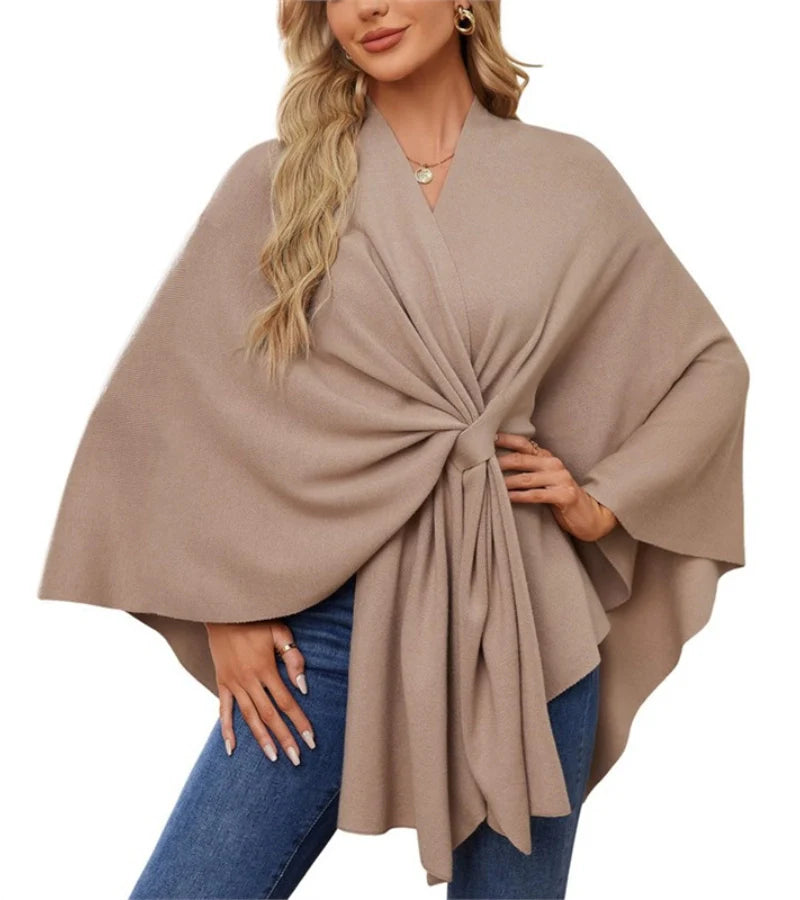 Marisa | Chic multi-purpose poncho cape