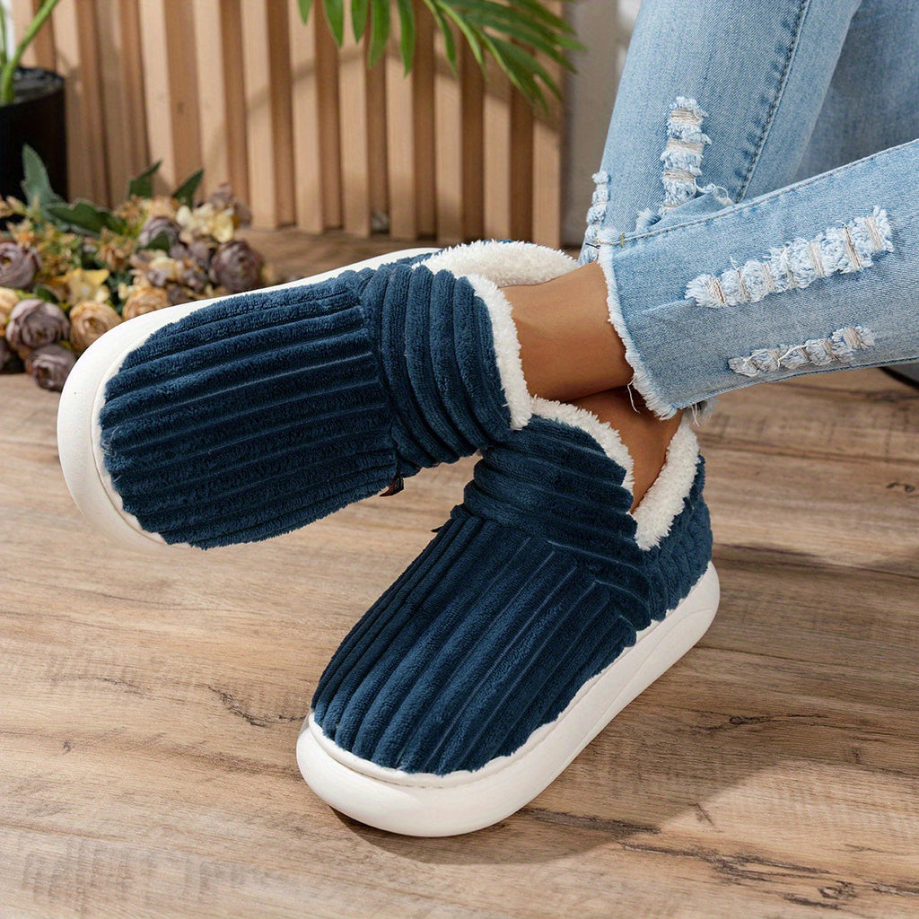 Cozy Step Plush Slippers