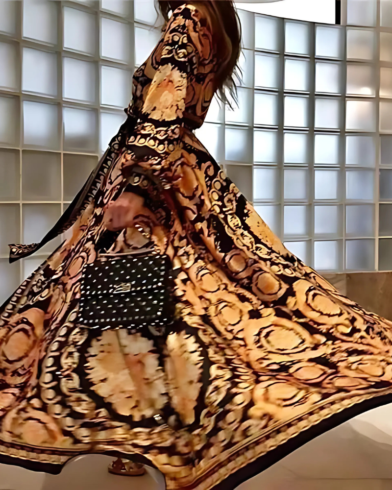 Women's Elegant Flowing Dress