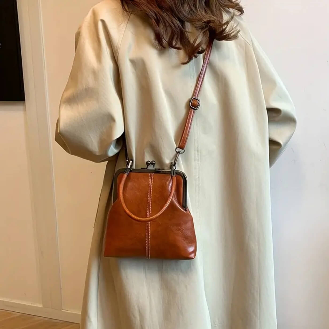 Sac à main - Cadre Vintage