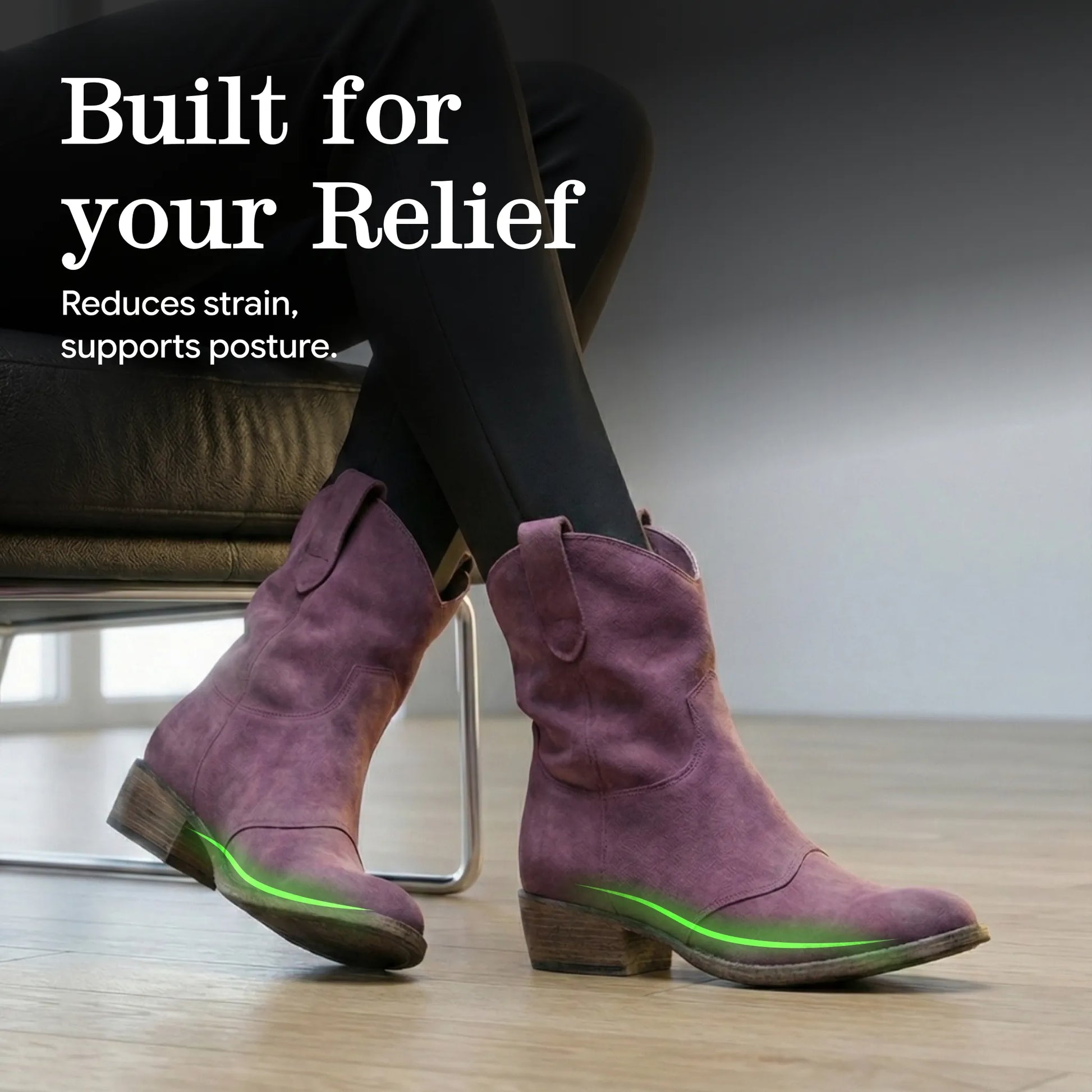 Charlotte - Suede Orthopedic Boots