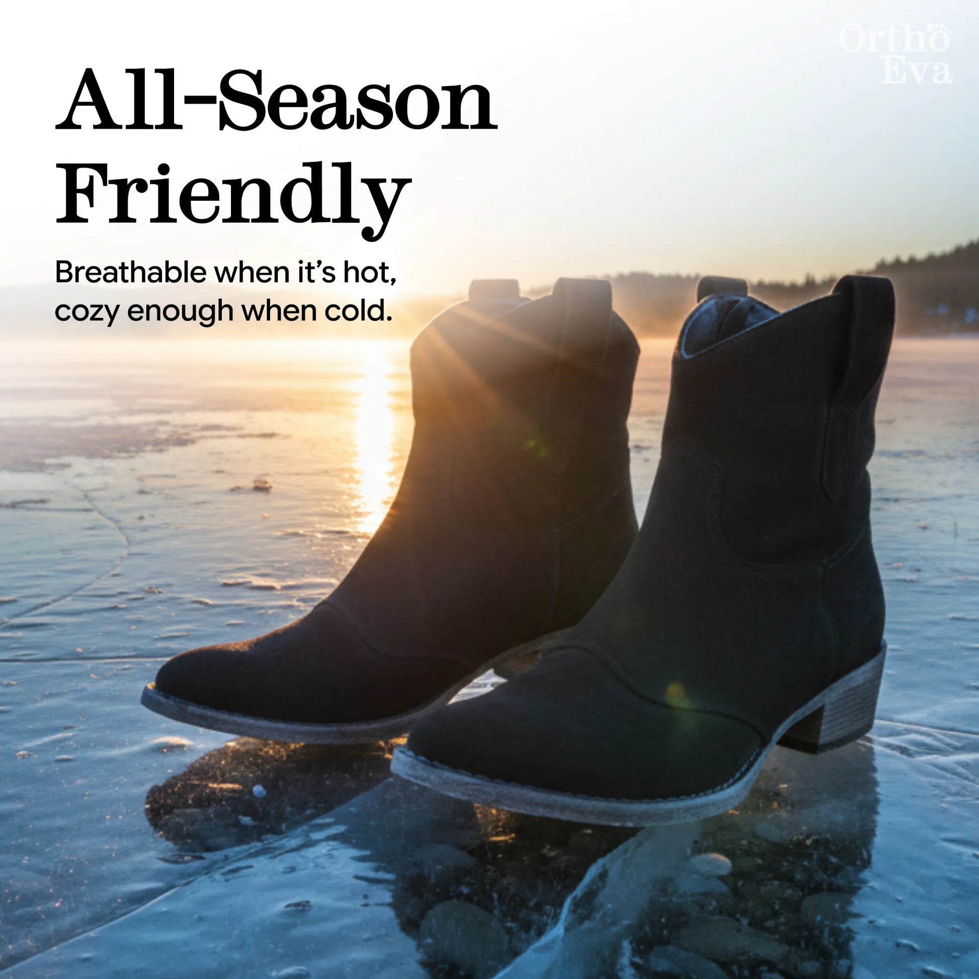 Charlotte - Suede Orthopedic Boots