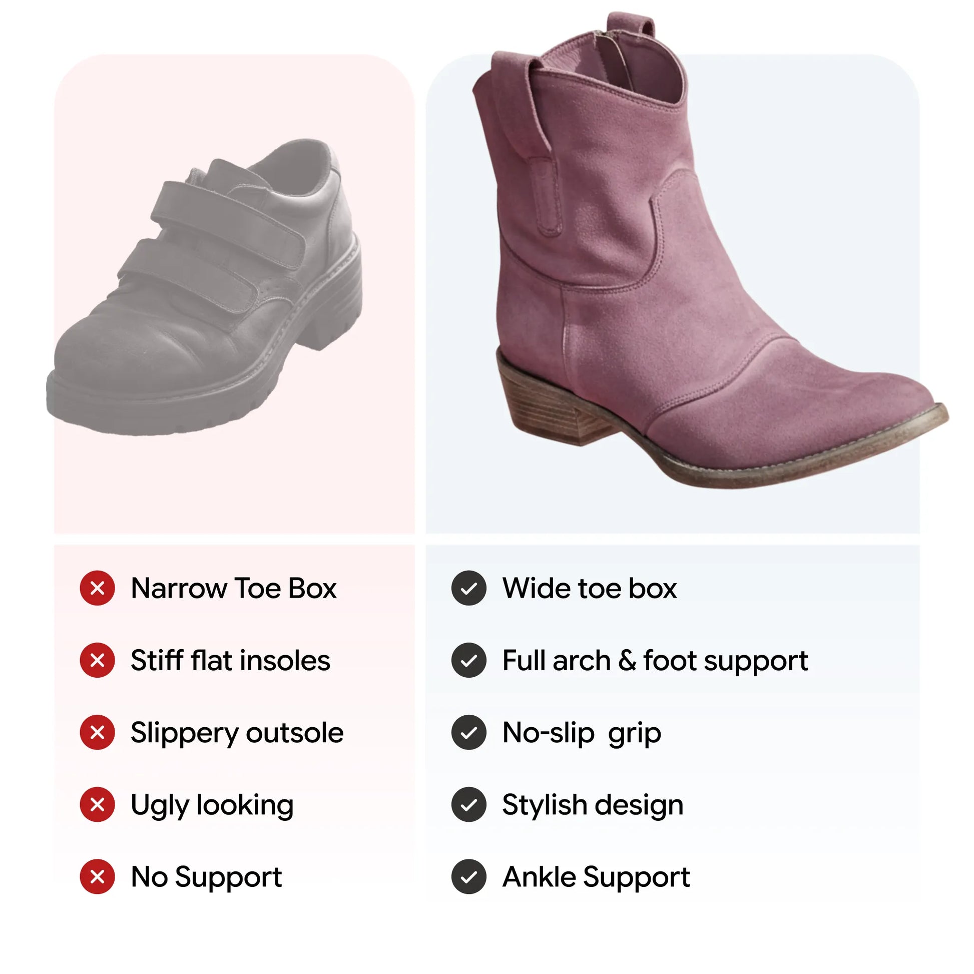 Charlotte - Suede Orthopedic Boots