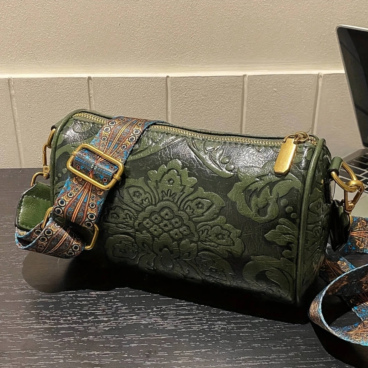 Sac à bandoulière - Élégance florale