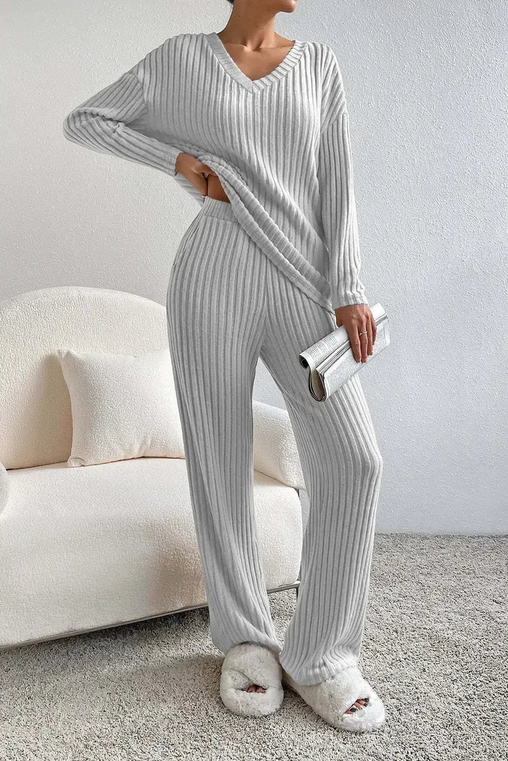 Vera | Casual Knitted 2 Piece Lounge Set