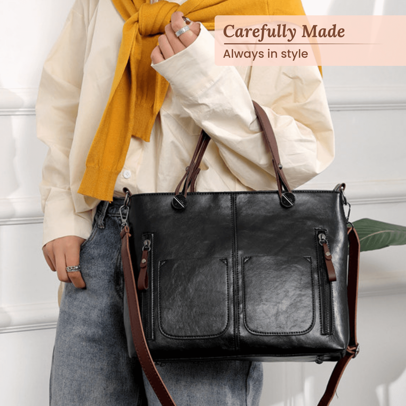Sac bandoulière - Multi-poches