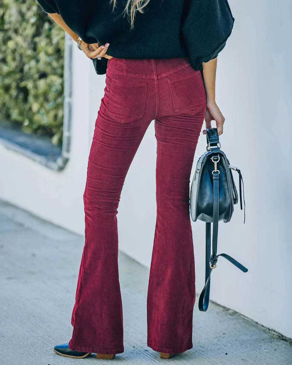 Vera | Chic High-Waist Flare Leg Pants