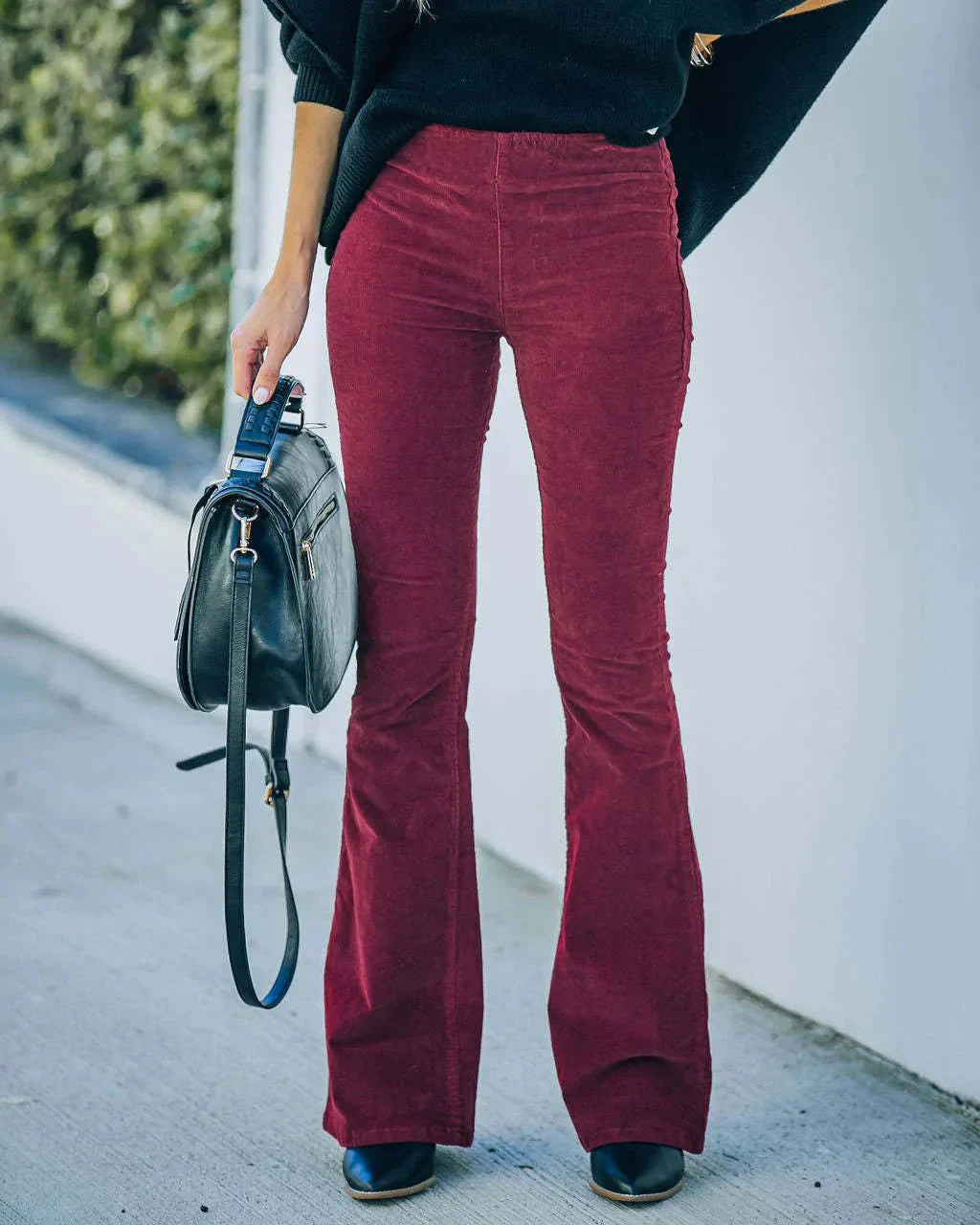 Vera | Chic High-Waist Flare Leg Pants