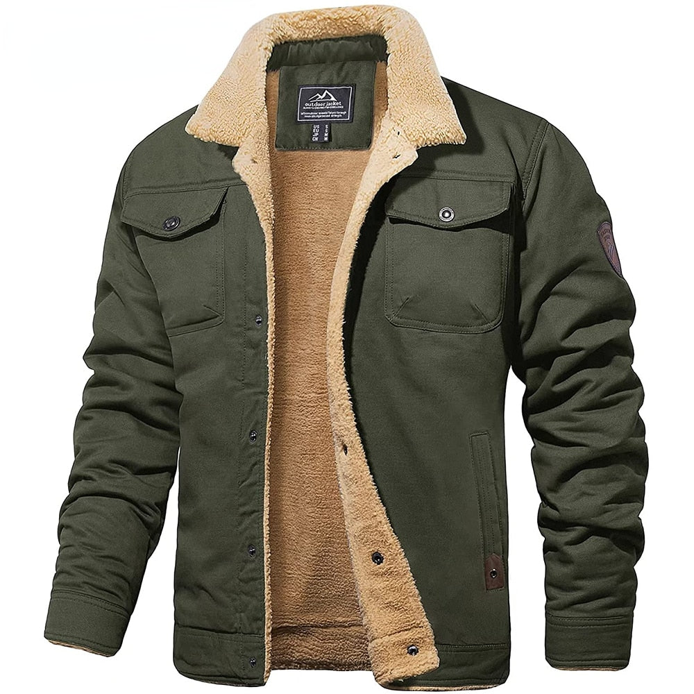 Brian | Warm Lined Outdoor Casual Jacket For Men