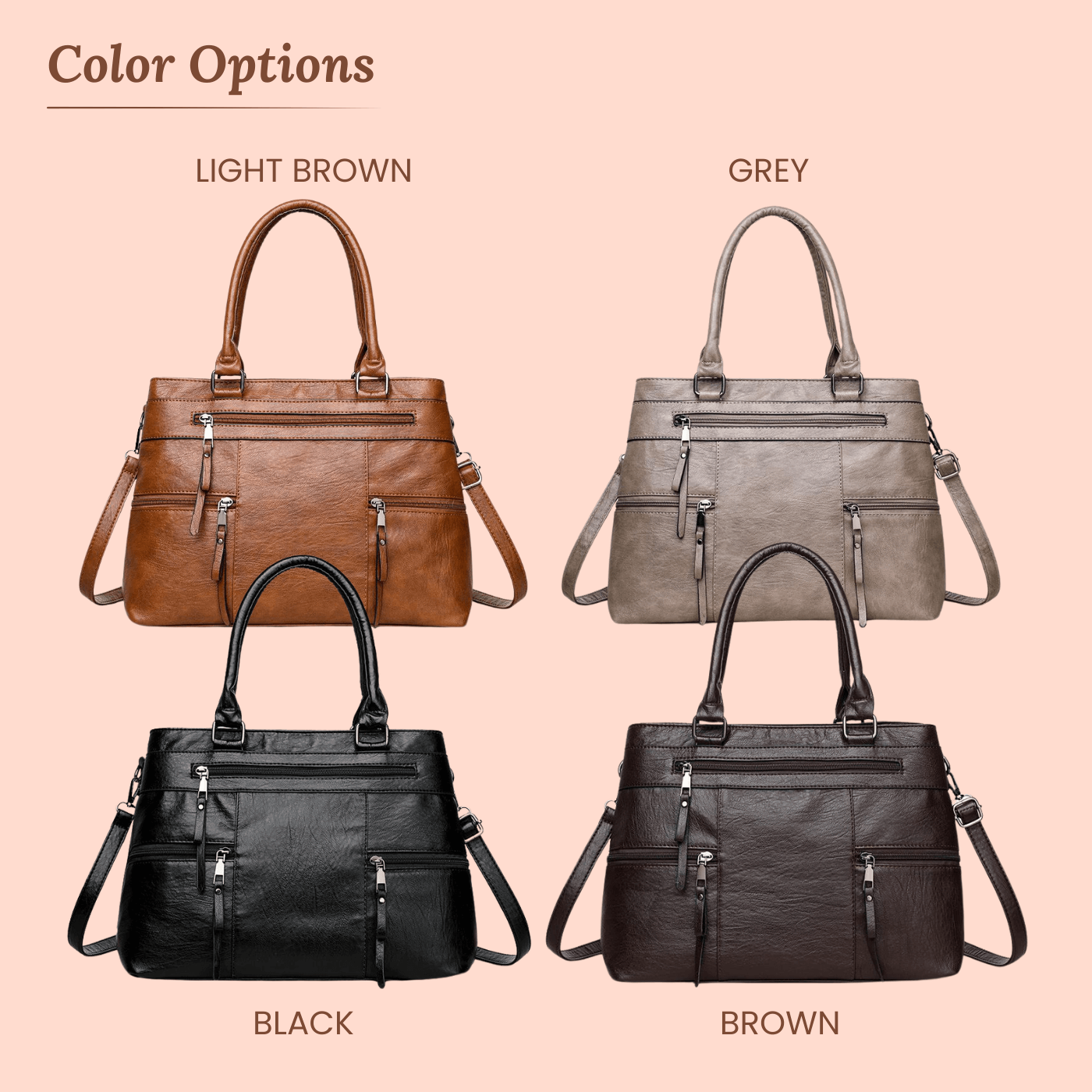 Sac à bandoulière - Multi-Zip