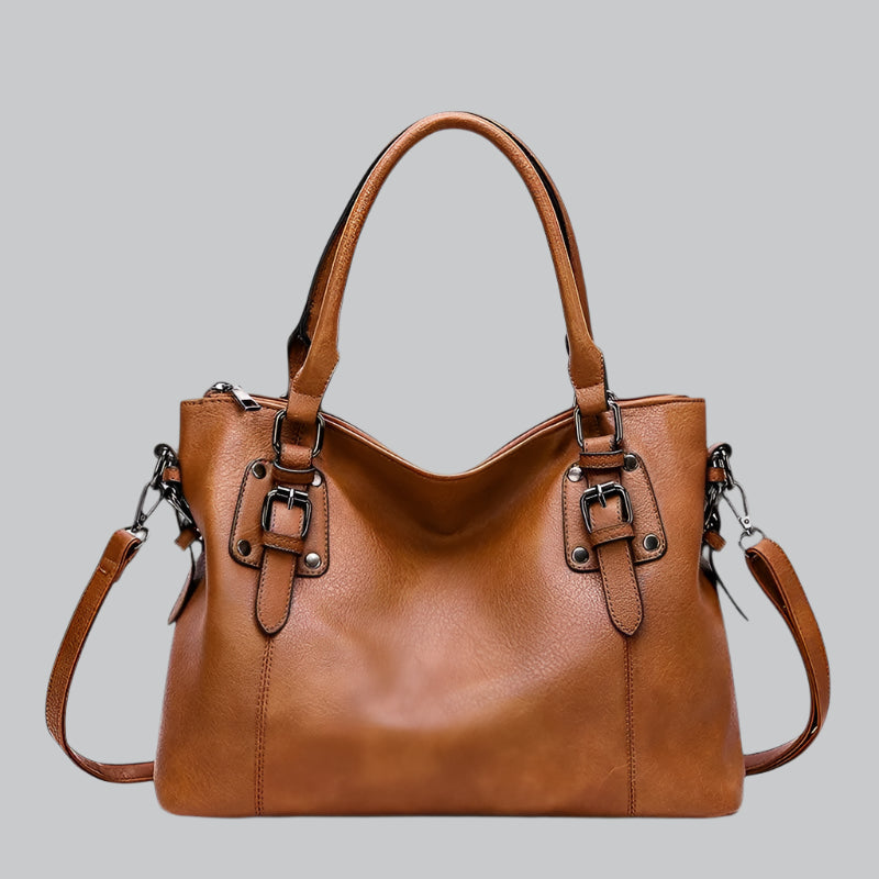 Vera | Elegant Soft Leather Shoulder Bag