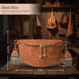 Sac bandoulière - Charme en relief
