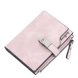 Portefeuille compact avec boucle magnétique - Pratique et tendance