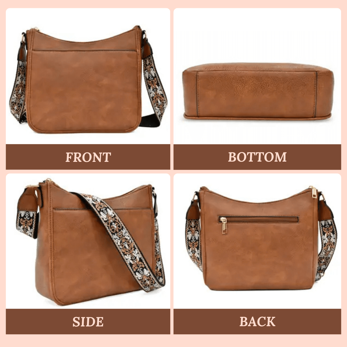 Sac à bandoulière - À motifs au quotidien