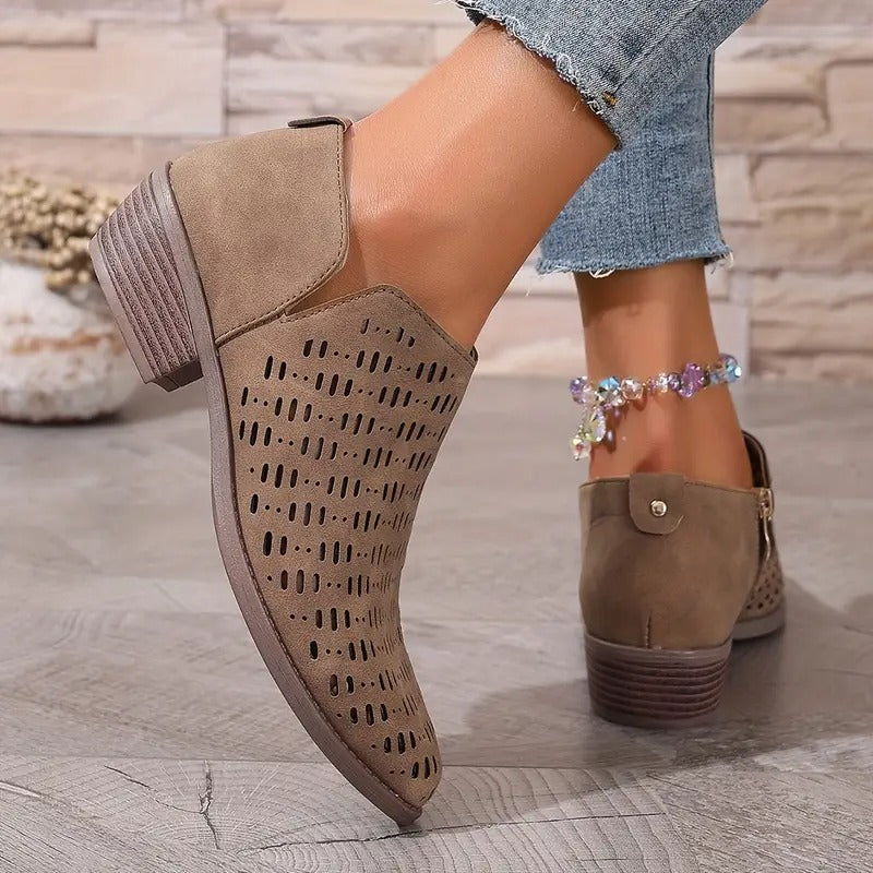 Women's Elegant Ankle Boot - Comfort Boot