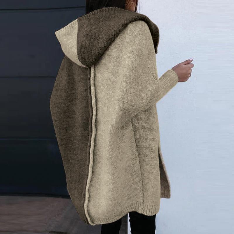 Elaine - Hooded Knit Cardigan