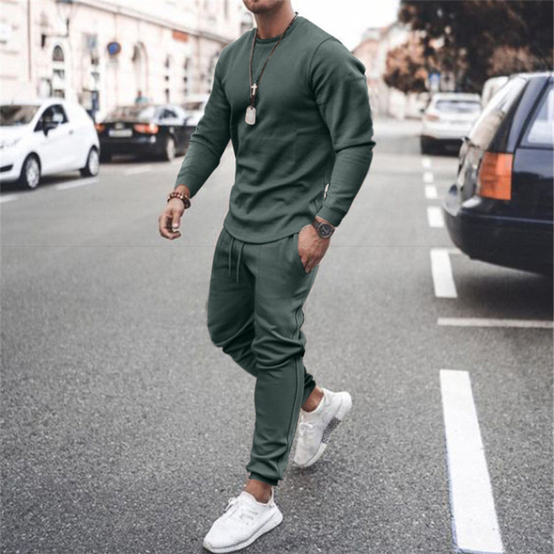 Men's Elegant Fitted Tracksuit set