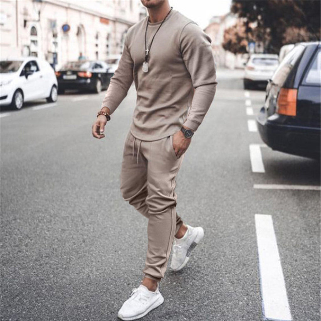 Men's Elegant Fitted Tracksuit set