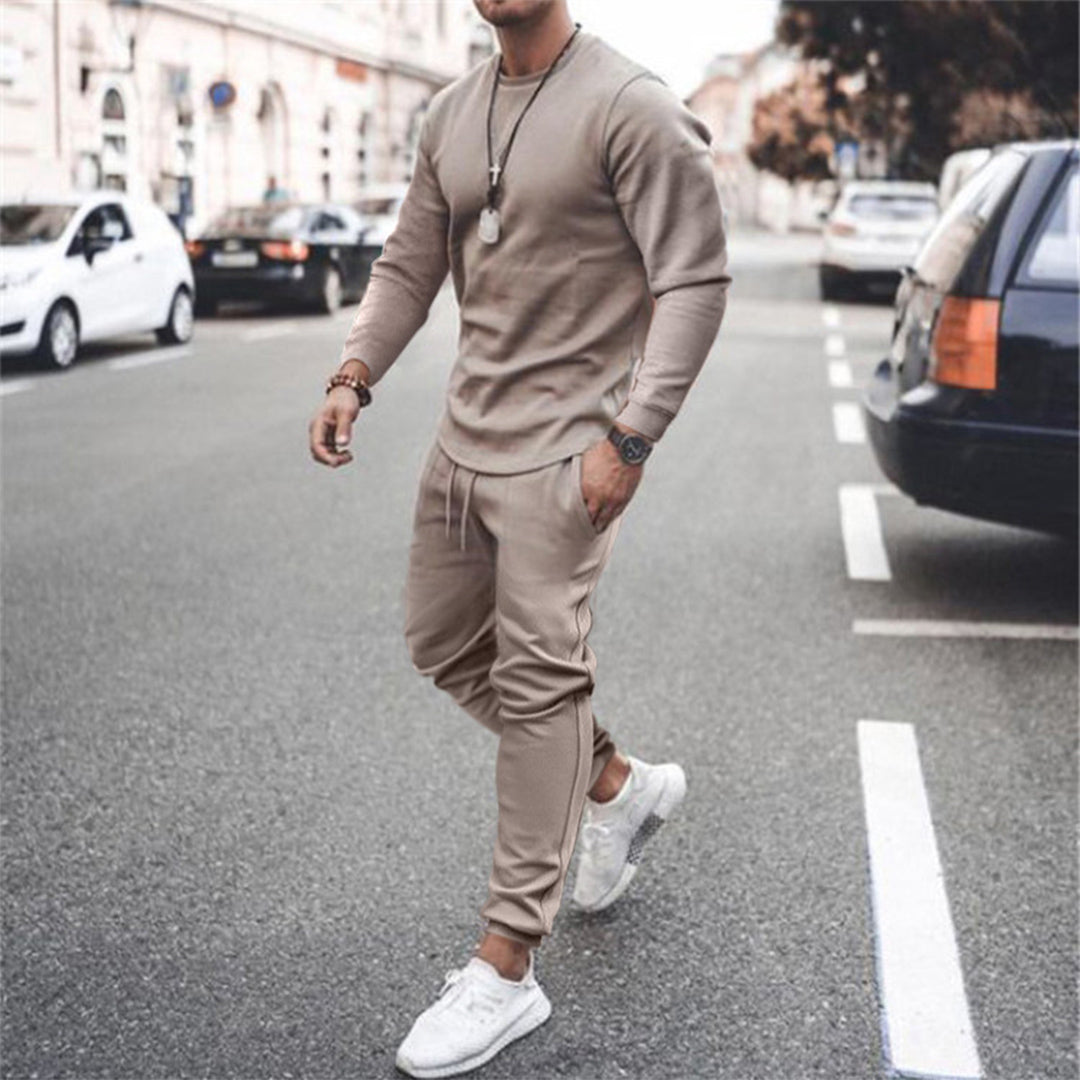 Men's Elegant Fitted Tracksuit set
