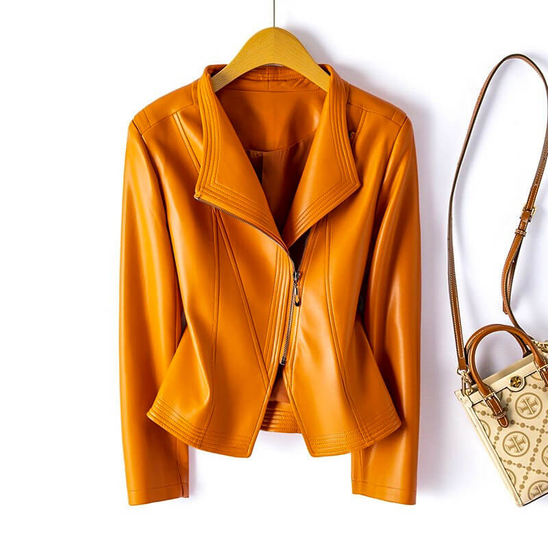 Lunara | Vegan Leather Structured Jacket