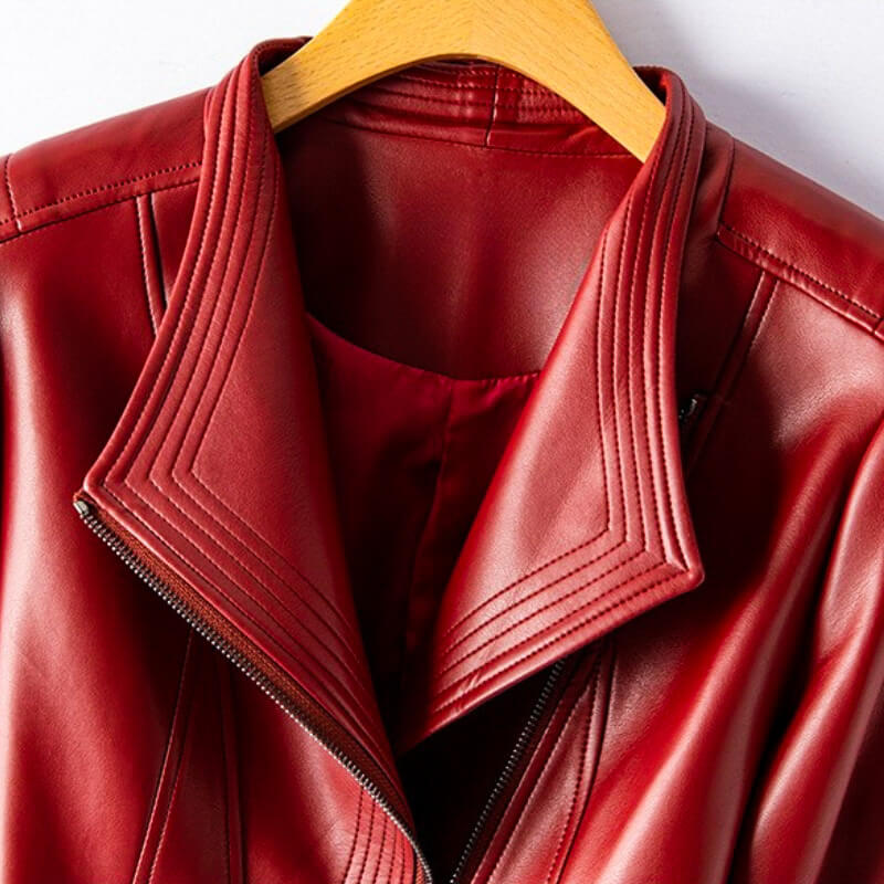 Lunara | Vegan Leather Structured Jacket