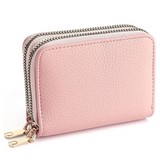 Petit portefeuille à motif litchi - Tendance et compact