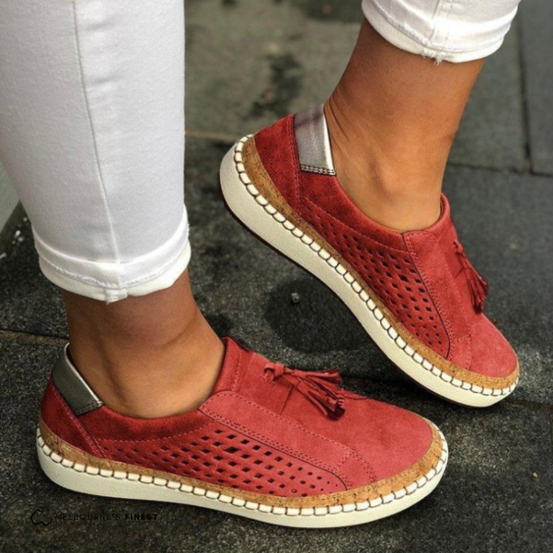 Orthopedic Slip-Ons for Women Cushioned Comfort