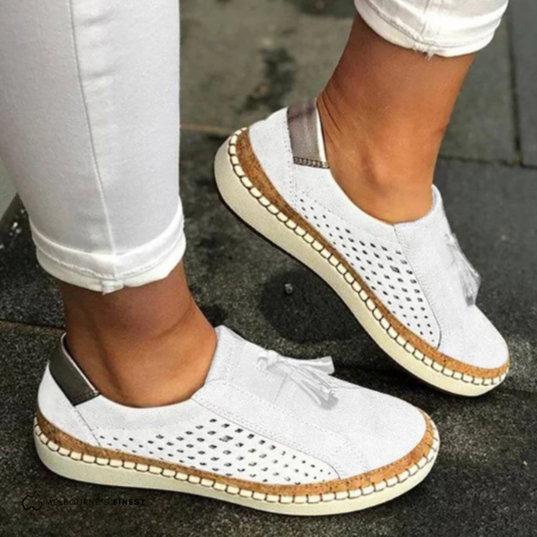 Orthopedic Slip-Ons for Women Cushioned Comfort