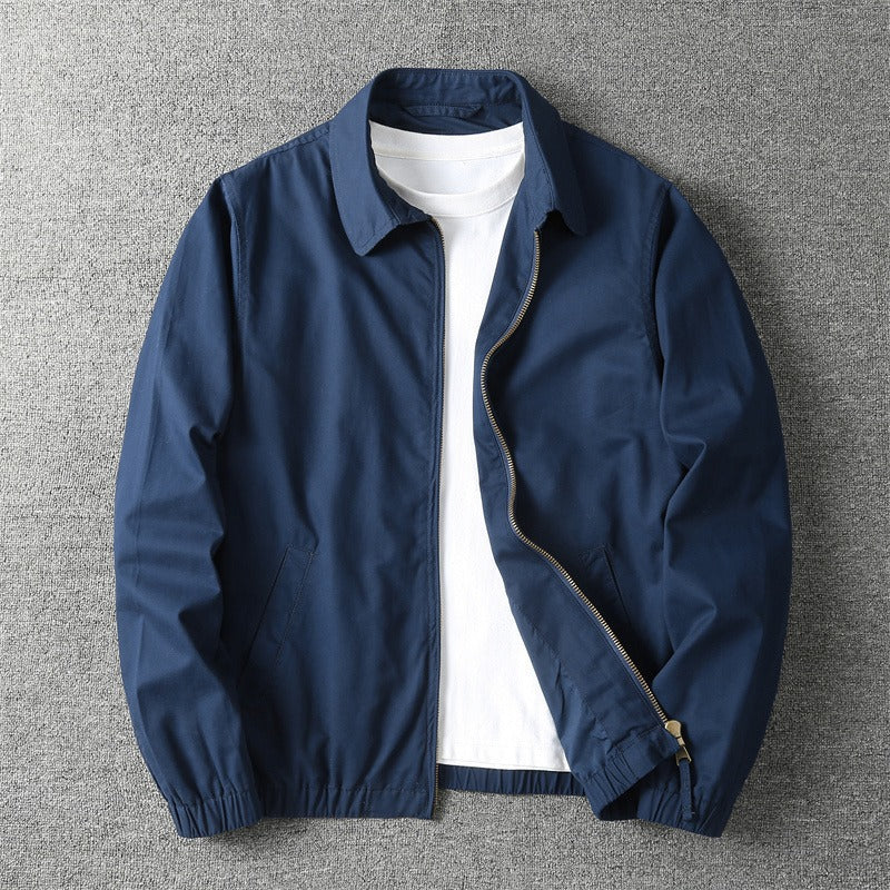 Men's Jacket – Trendy Urban Jacket with Relaxed Fit & Zipped Details