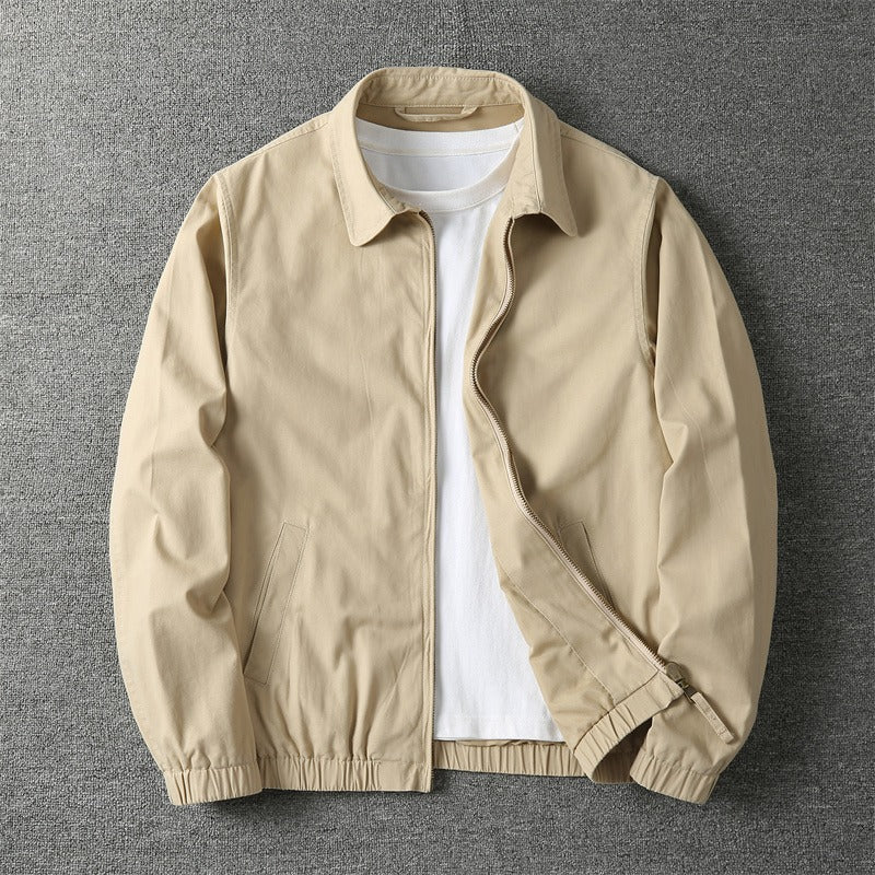 Men's Jacket – Trendy Urban Jacket with Relaxed Fit & Zipped Details