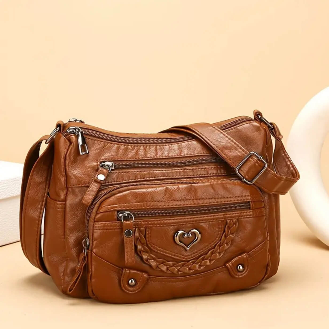 Sac bandoulière - Charme tressé