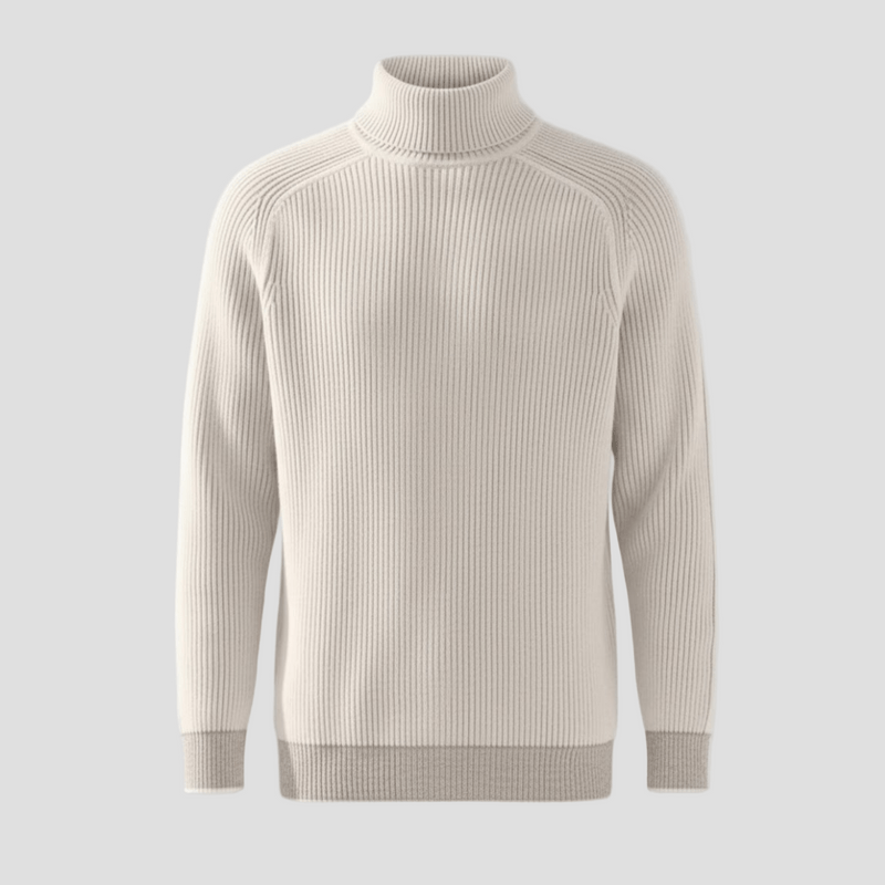 The Montreux Ribbed Turtleneck
