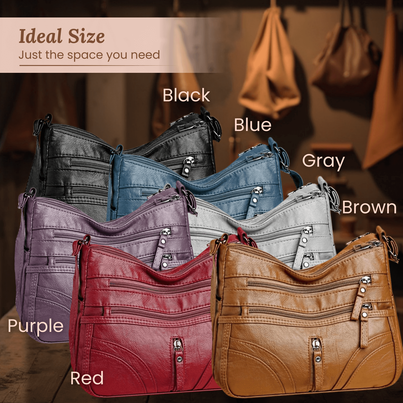 Sac à bandoulière - Multi-poches