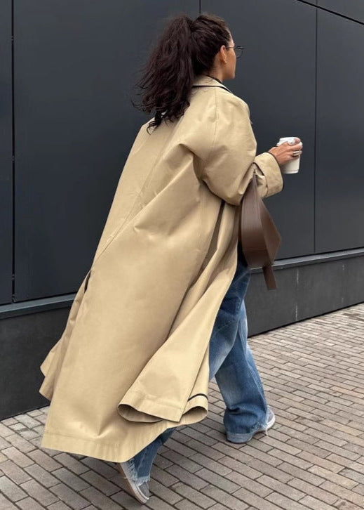 Women's Elegant Classic Oversized Trench Coat