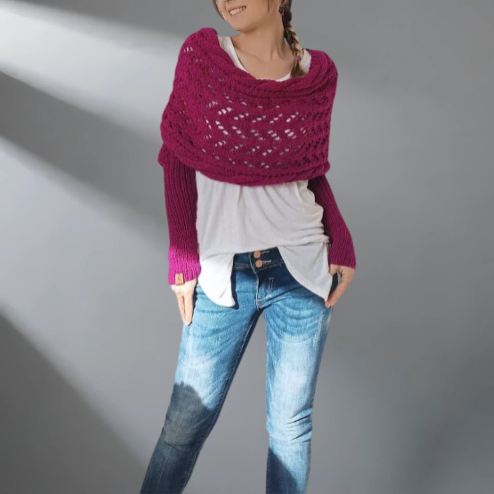 Celeste™ - Elegantní pletená šála