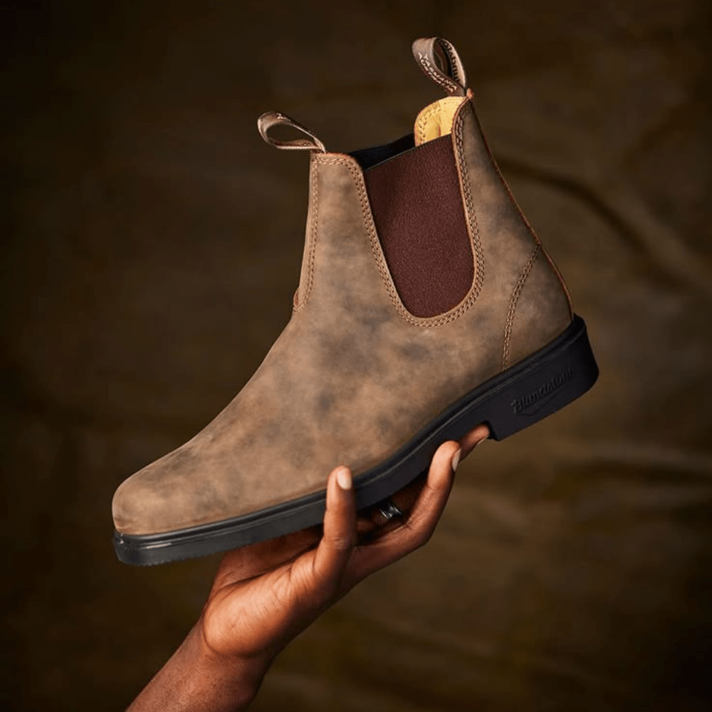 Mason | Men’s Leather Chelsea Boots with Pull Loop