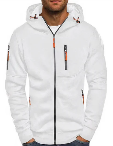 Men's Jacket – Comfortable Premium Cotton Zip-Up Hoodie & Modern Style
