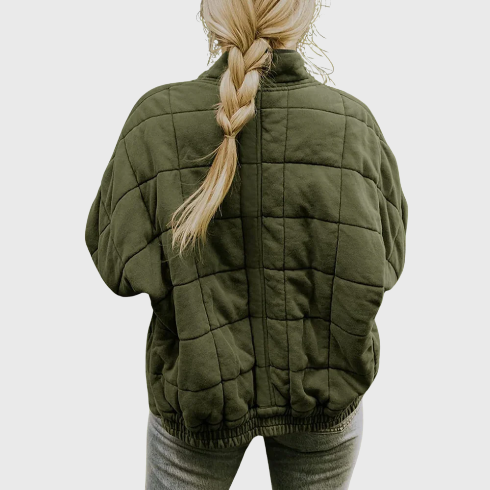 Amy | Quilted jacket with an elegant oversized look