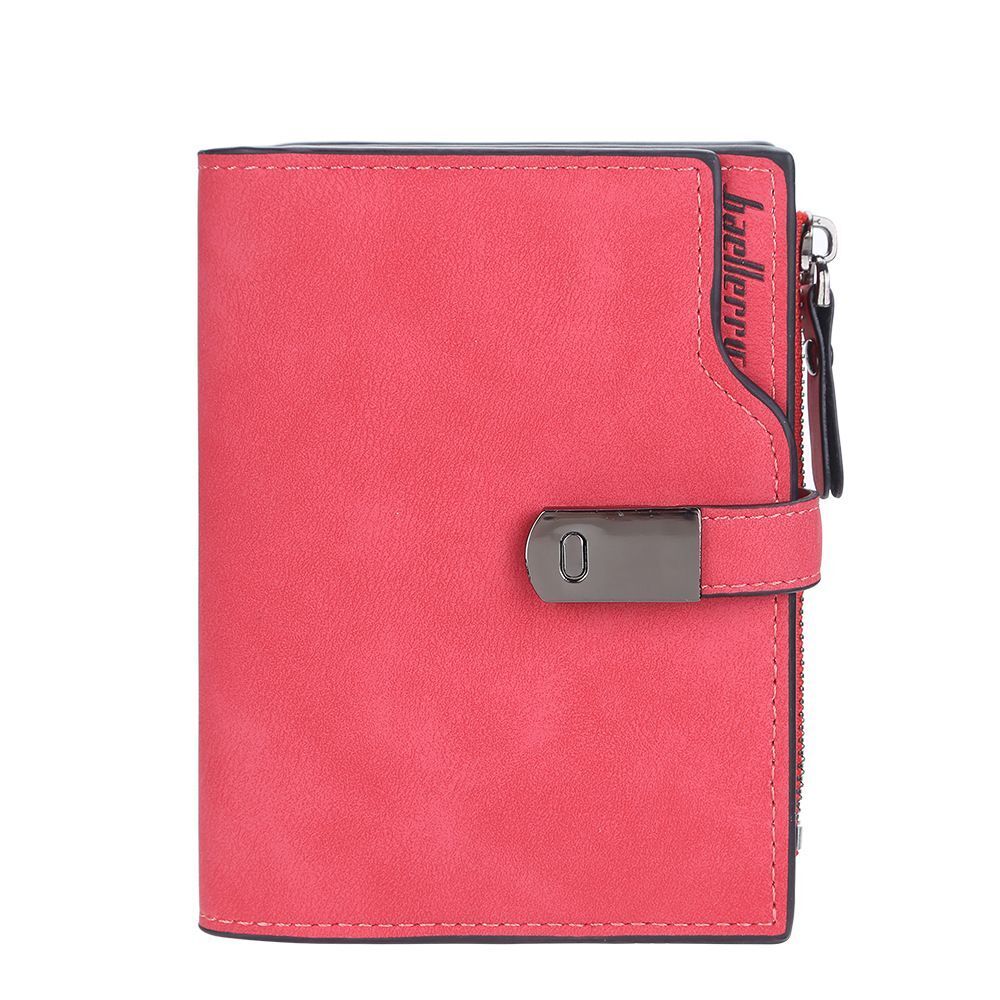 Portefeuille compact avec boucle magnétique - Pratique et tendance