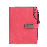 Portefeuille compact avec boucle magnétique - Pratique et tendance
