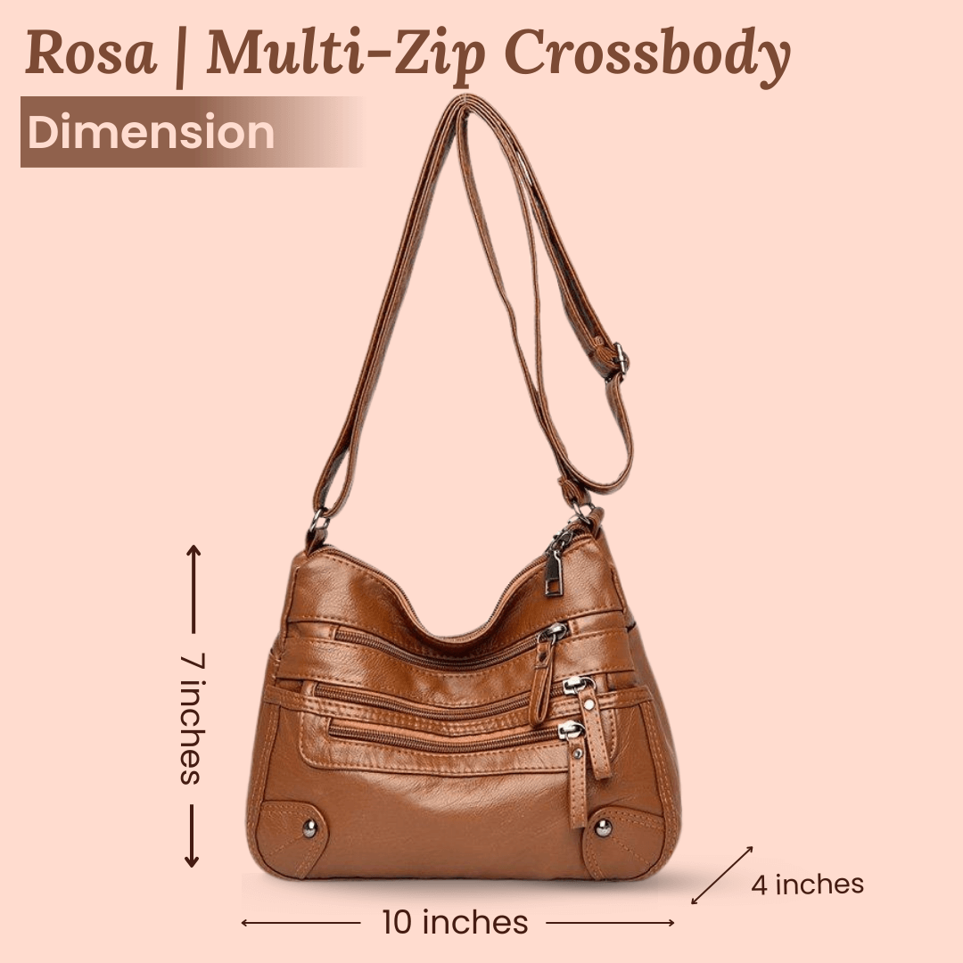 Sac à bandoulière - Transport multi-zip