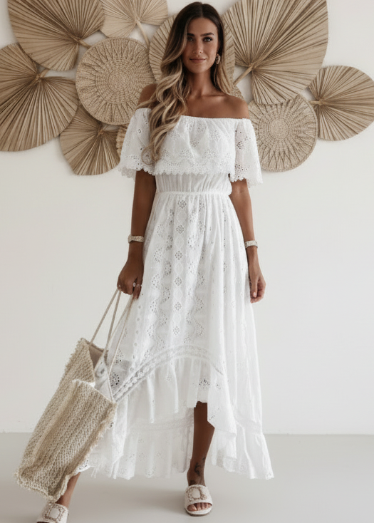 Women's Elegant Embroidered Dress