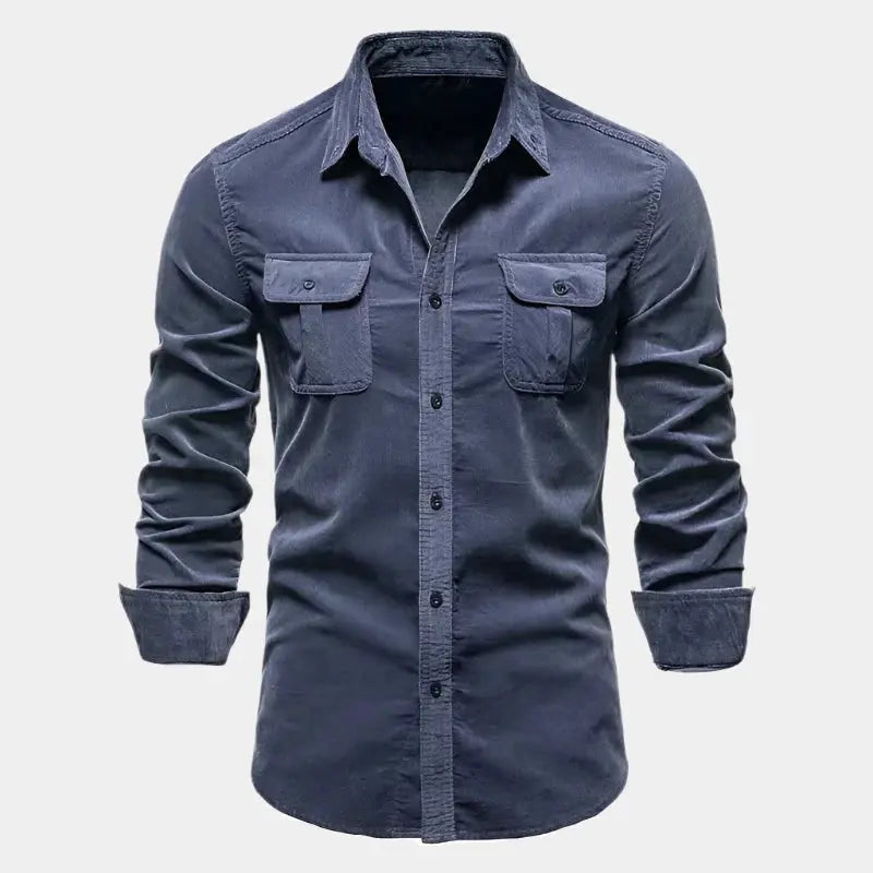 Men's Elegant Stylish Casual Corduroy Shirt