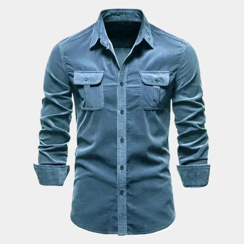 Men's Elegant Stylish Casual Corduroy Shirt