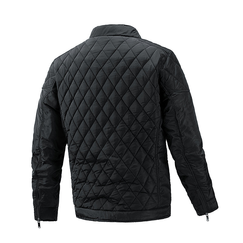 Emman Quilted Jacket Navy Blue – Light and Elegant for Men