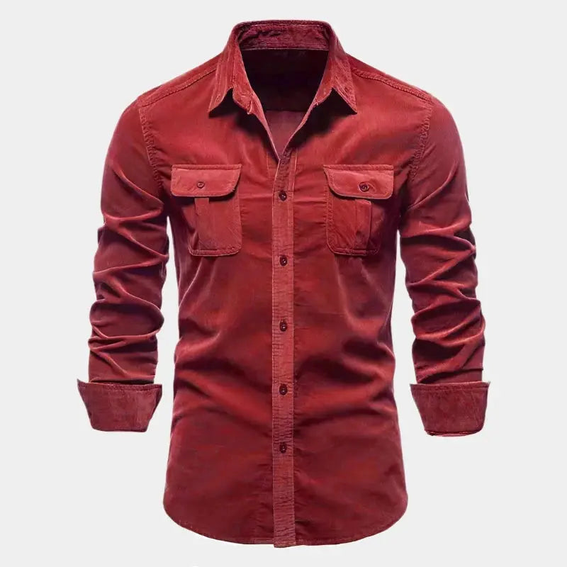 Men's Elegant Stylish Casual Corduroy Shirt