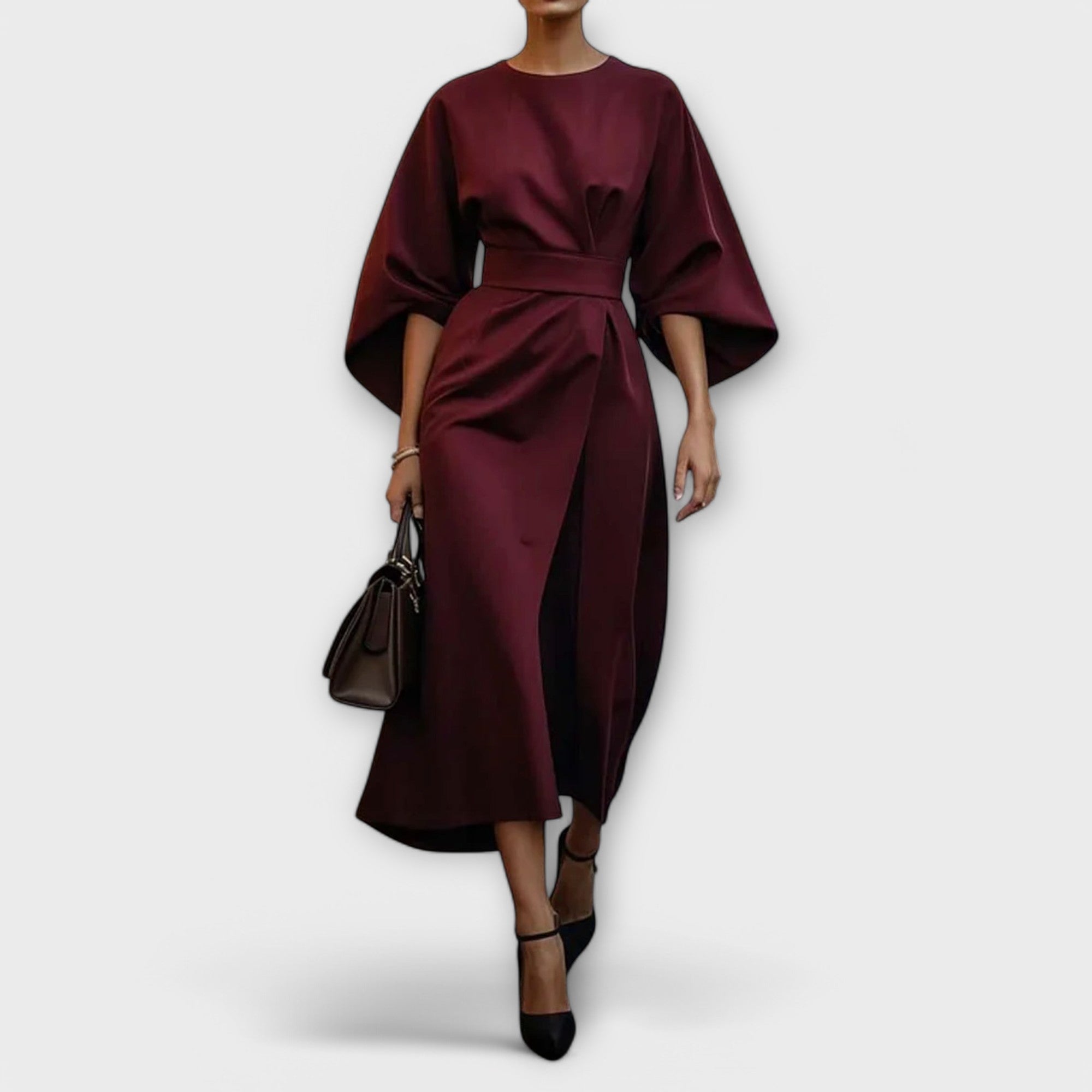 Sonia - Elegantní šaty s rukávy