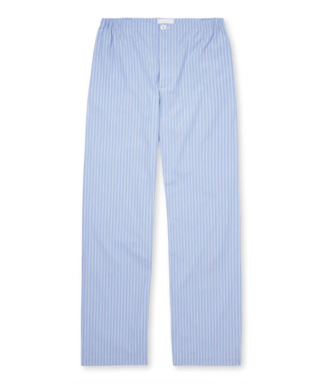 Ashley - Women's Striped Cotton Lounge Trousers