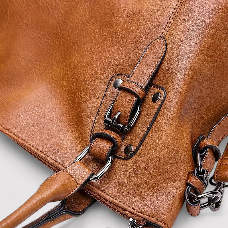 Vera | Elegant Soft Leather Shoulder Bag