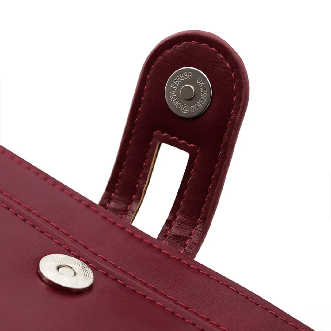 Portefeuille long en cuir - Pratique et élégant